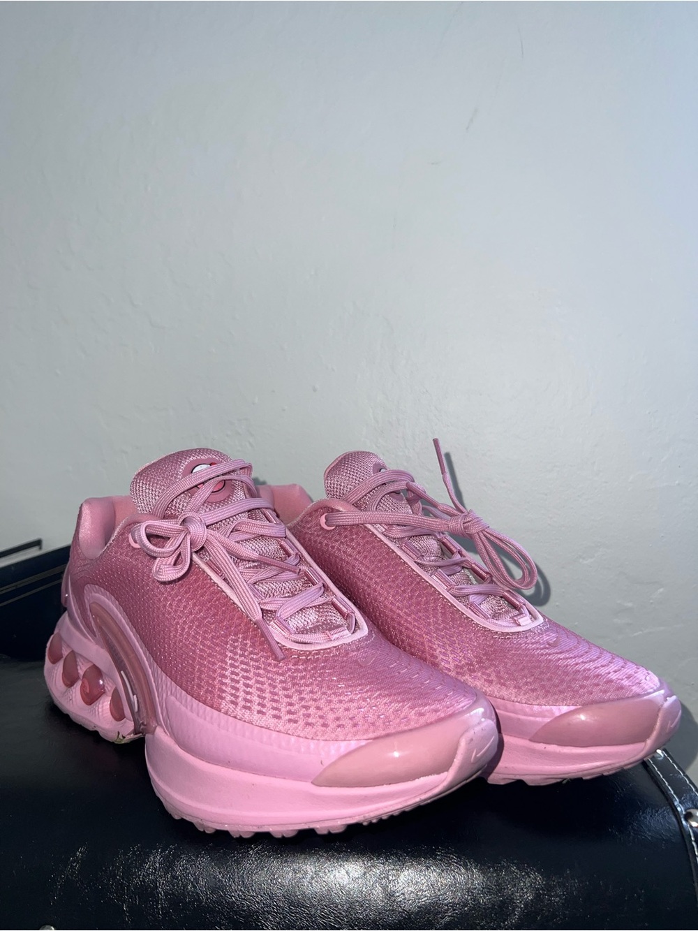 Nike Women's Pink Mesh Athletic Sneakers